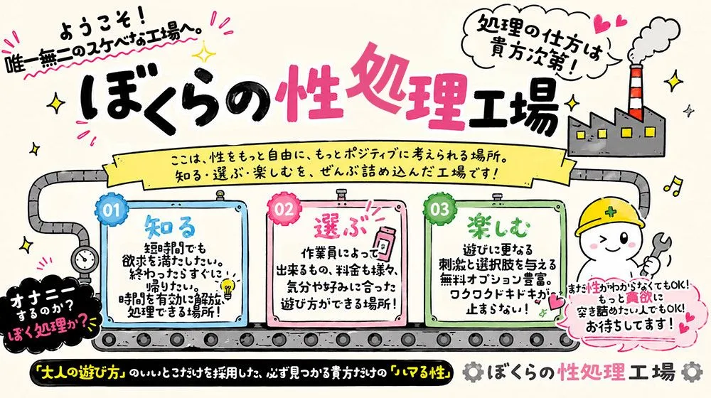 ぼくらの性処理工場in西川口